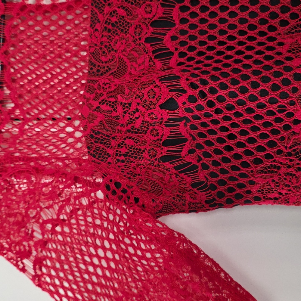 THALIA | $99 Eyelash Lace Pamplona Cocktail Dress - Picture 3 of 6